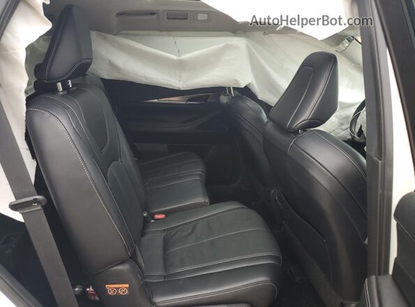 5N1DL1FR8PC354048 2023 INFINITI QX60 White Widok wnętrza z tyłu