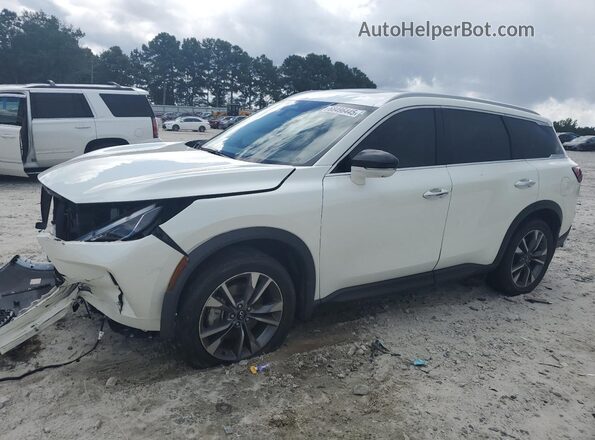 5N1DL1FS3RC338071 2024 INFINITI QX60 White Передня ліва чверть
