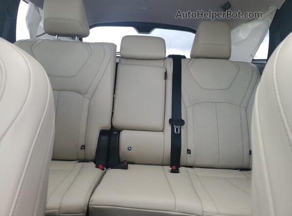 5N1DL1FS3RC338071 2024 INFINITI QX60 White Вид задніх сидінь