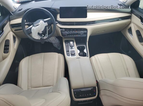 5N1DL1FS3RC338071 2024 INFINITI QX60 White Вид панелі приладів