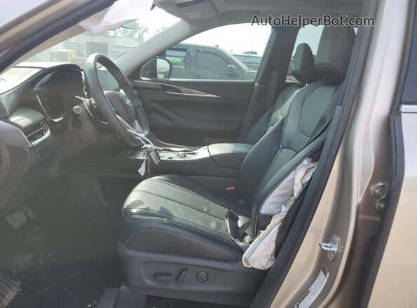 5N1DL1FS5PC350817 2023 INFINITI QX60 Charcoal Вид салону спереду