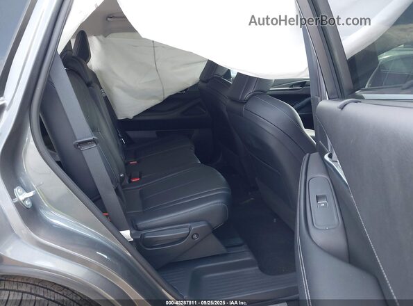 5N1DL1FS5RC337150 2024 INFINITI QX60 Gray Widok tylnych siedzeń