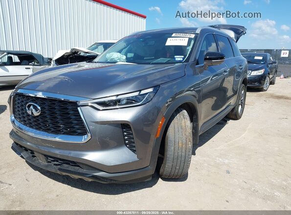 5N1DL1FS5RC337150 2024 INFINITI QX60 Gray Przód prawy