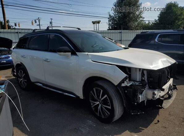 5N1DL1HU3RC350655 2024 INFINITI QX60 White Delantero derecho