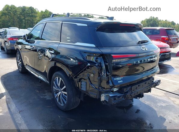5N1DL1HU6PC352171 2023 INFINITI QX60 Черный Задняя левая четверть