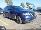 2020 Nissan Pathfinder Sl 2wd Blue vin: 5N1DR2CN5LC588485