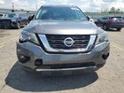 2018 Nissan Pathfinder S Серый vin: 5N1DR2MM2JC652758
