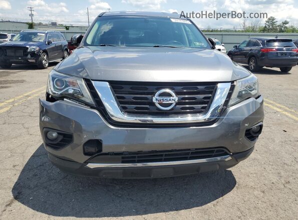 5N1DR2MM2JC652758 2018 NISSAN PATHFINDER Серый Вид спереди