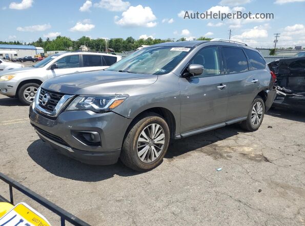 5N1DR2MM2JC652758 2018 NISSAN PATHFINDER Серый Передняя левая четверть