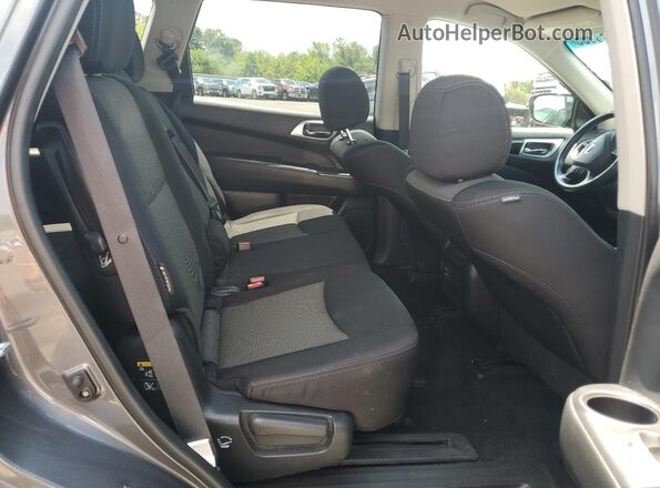 5N1DR2MM2JC652758 2018 NISSAN PATHFINDER Серый Вид задней части салона