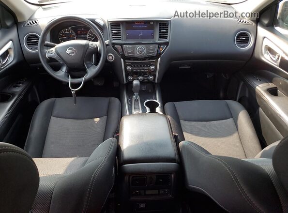 5N1DR2MM2JC652758 2018 NISSAN PATHFINDER Серый Вид панели приборов
