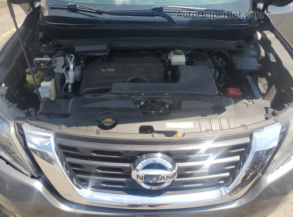5N1DR2MM2JC652758 2018 NISSAN PATHFINDER Серый Вид подкапотного пространства