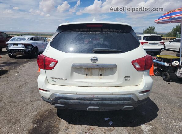5N1DR2MM2KC638490 2019 NISSAN PATHFINDER White უკანა ხედი