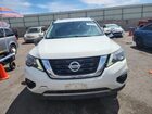 2019 Nissan Pathfinder S White vin: 5N1DR2MM2KC638490