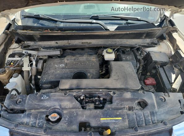 5N1DR2MM2KC638490 2019 NISSAN PATHFINDER White ძრავის განყოფილების ხედი