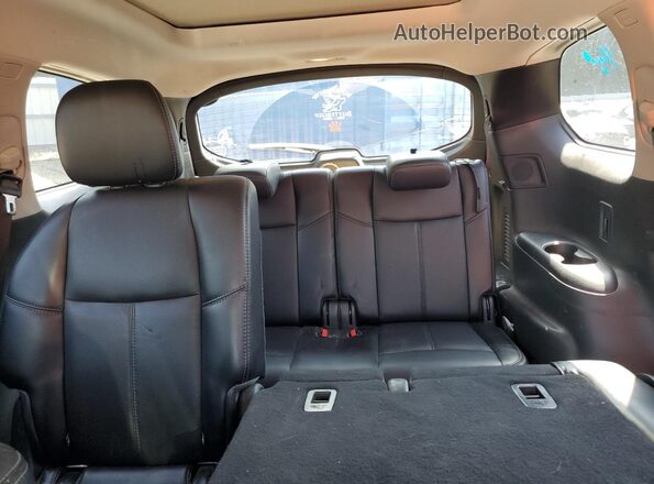 5N1DR2MM3JC608560 2018 NISSAN PATHFINDER Черный Вид задних сидений