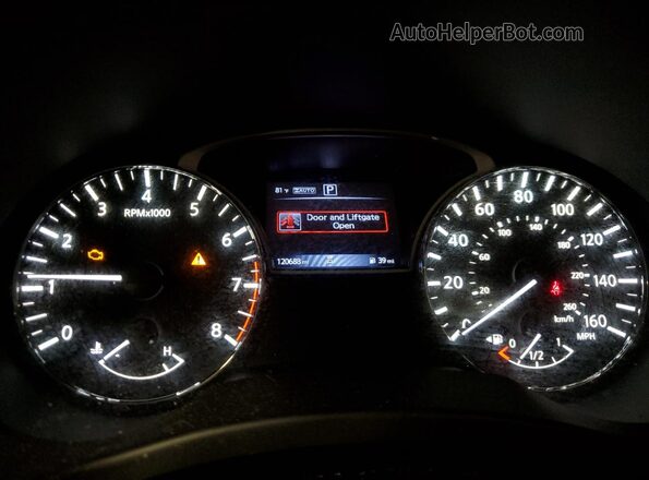 5N1DR2MM3JC635872 2018 NISSAN PATHFINDER Белый Вид щитка приборов