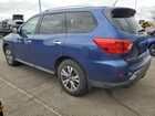 2018 Nissan Pathfinder S Синий vin: 5N1DR2MM3JC679371