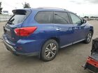 2018 Nissan Pathfinder S Синий vin: 5N1DR2MM3JC679371