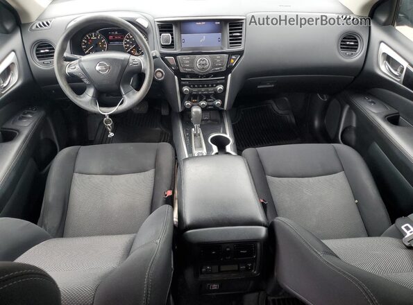5N1DR2MM3JC679371 2018 NISSAN PATHFINDER Синий Вид панели приборов