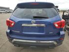 2018 Nissan Pathfinder S Синий vin: 5N1DR2MM3JC679371