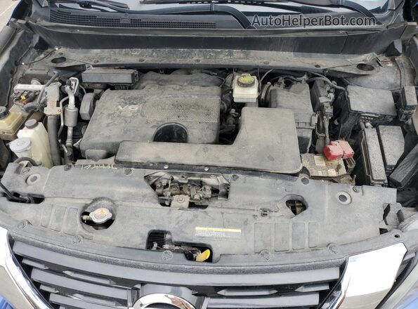 5N1DR2MM3JC679371 2018 NISSAN PATHFINDER Синий Вид подкапотного пространства