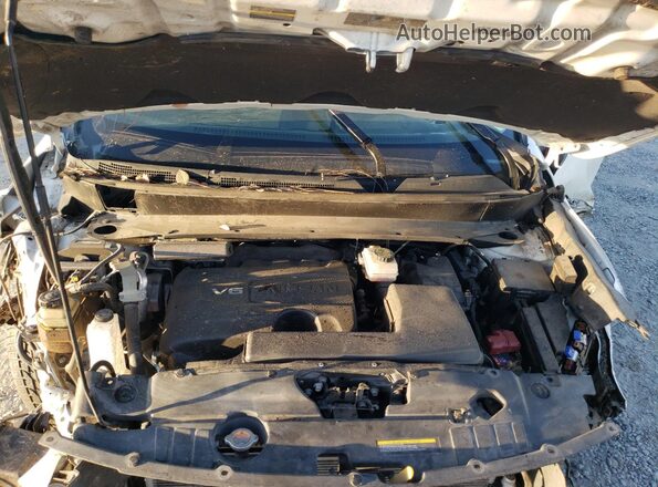 5N1DR2MM4JC641163 2018 NISSAN PATHFINDER Белый Вид подкапотного пространства