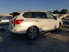 2018 Nissan Pathfinder S Белый vin: 5N1DR2MM4JC641163