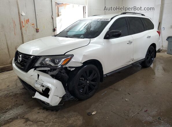 5N1DR2MM4JC657136 2018 NISSAN PATHFINDER White Przód lewy