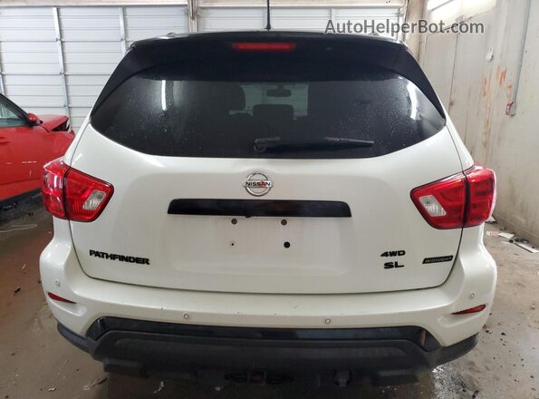 5N1DR2MM4JC657136 2018 NISSAN PATHFINDER White Widok z tyłu