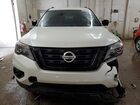 2018 Nissan Pathfinder S White vin: 5N1DR2MM4JC657136