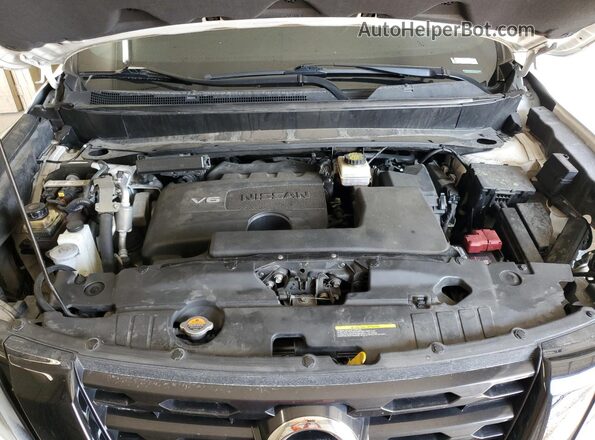 5N1DR2MM4JC657136 2018 NISSAN PATHFINDER White Widok komory silnika