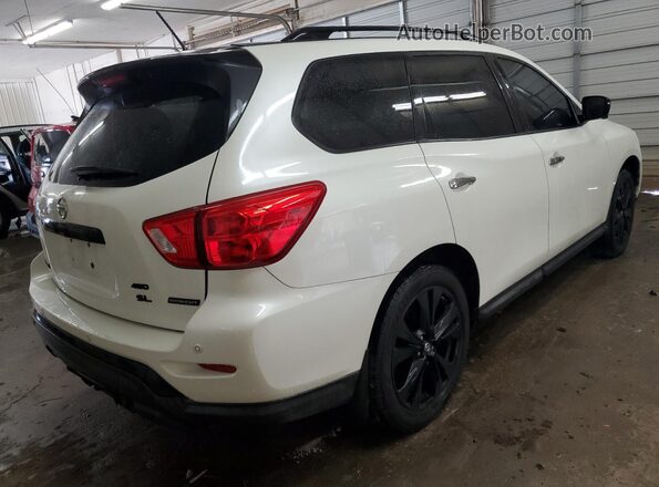 5N1DR2MM4JC657136 2018 NISSAN PATHFINDER White Tył prawy