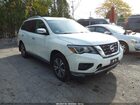 2017 Nissan Pathfinder S White vin: 5N1DR2MM6HC685899