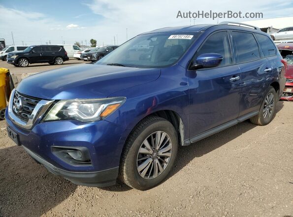 5N1DR2MM7JC651749 2018 NISSAN PATHFINDER Blue Przód lewy