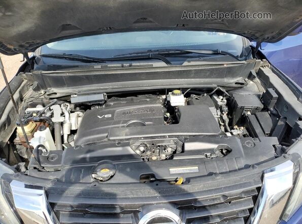 5N1DR2MM7JC651749 2018 NISSAN PATHFINDER Blue Widok komory silnika