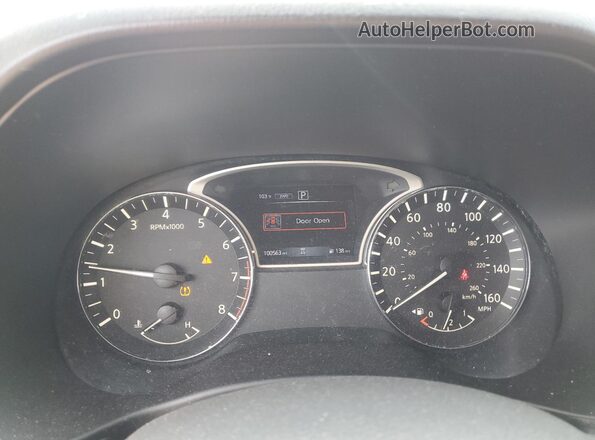 5N1DR2MM7JC651749 2018 NISSAN PATHFINDER Blue Widok zestawu wskaźników