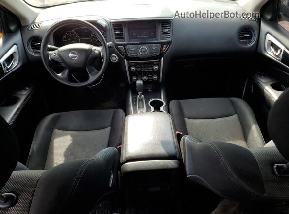 5N1DR2MM7JC651749 2018 NISSAN PATHFINDER Blue Widok deski rozdzielczej
