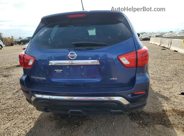 5N1DR2MM7JC651749 2018 NISSAN PATHFINDER Blue Widok z tyłu
