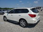 2018 Nissan Pathfinder S Белый vin: 5N1DR2MM9JC612709