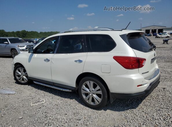 5N1DR2MM9JC612709 2018 NISSAN PATHFINDER Белый Задняя левая четверть