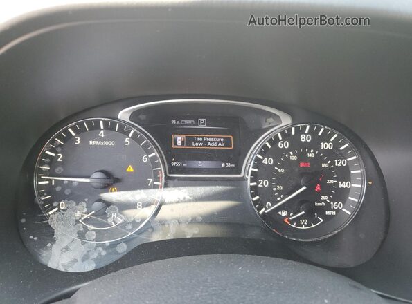 5N1DR2MM9JC612709 2018 NISSAN PATHFINDER Белый Вид щитка приборов