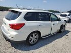 2018 Nissan Pathfinder S Белый vin: 5N1DR2MM9JC612709