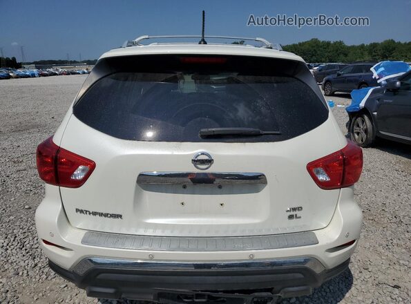 5N1DR2MM9JC612709 2018 NISSAN PATHFINDER Белый Вид сзади