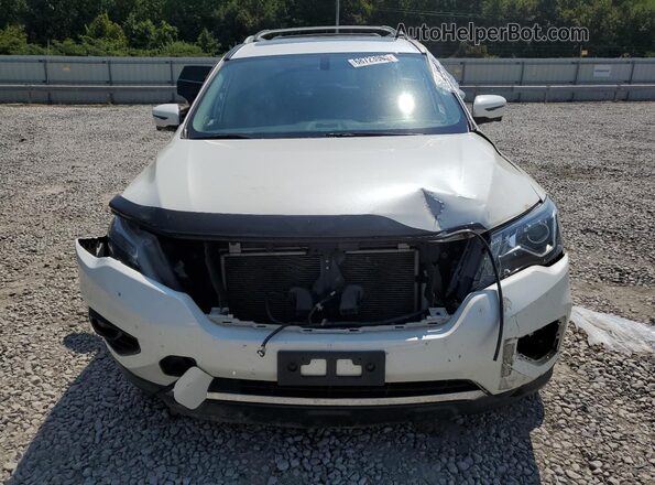 5N1DR2MM9JC612709 2018 NISSAN PATHFINDER Белый Вид спереди