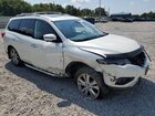 2018 Nissan Pathfinder S Белый vin: 5N1DR2MM9JC612709
