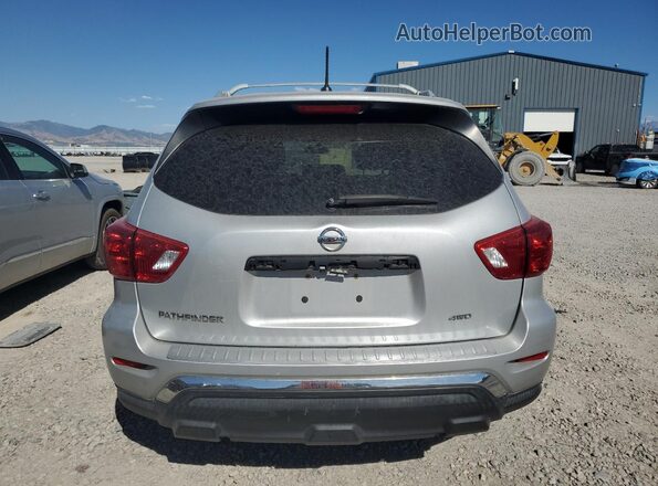 5N1DR2MM9JC614301 2018 NISSAN PATHFINDER Серебряный Вид сзади
