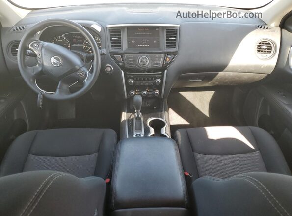 5N1DR2MM9JC614301 2018 NISSAN PATHFINDER Серебряный Вид панели приборов