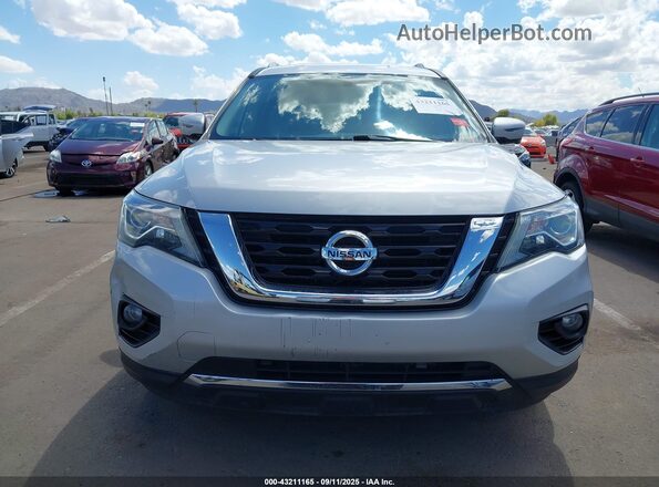 5N1DR2MMXJC611696 2018 NISSAN PATHFINDER Серебряный Вид щитка приборов