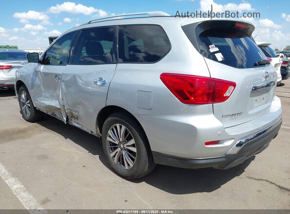 5N1DR2MMXJC611696 2018 NISSAN PATHFINDER Серебряный Задняя левая четверть